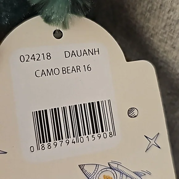 Build-A-Bear Camo Bear - Picture 4 of 4